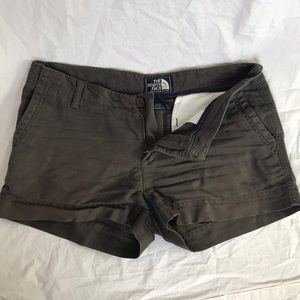 NorthFace linen blend shorts
